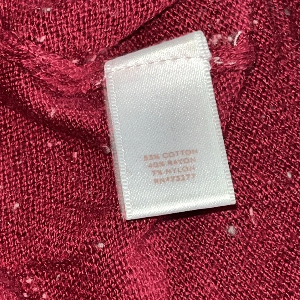 LC Lauren‎ Conrad Long Sleeve Bottom Front Tie Sweater Size Medium